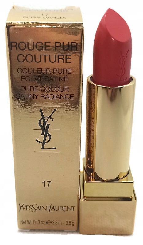 Ysl Rouge Pur Couture Pure Colour 17 Rose Dahlia