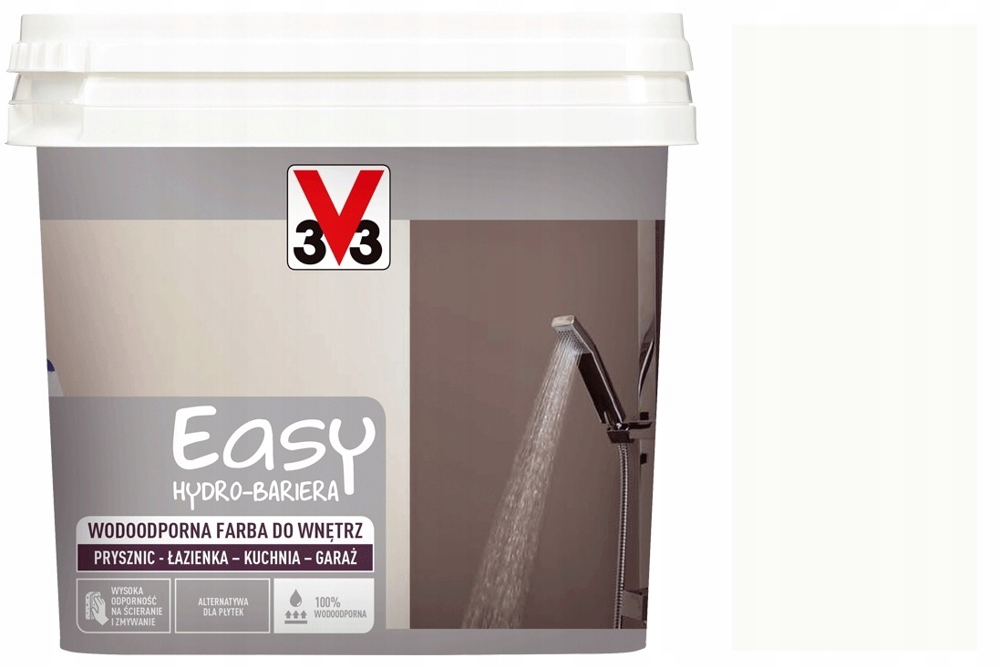 V33 EASY HYDRO-BARIERA WODOODPORNA BIAŁA 0.75L