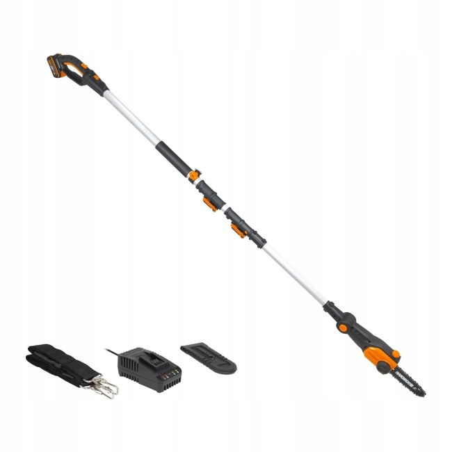 AKUMULATOROWA PIŁA ŁAŃCUCHOWA NA TRZONKU TELESKOPOWYM WORX WG349E Model WG349E