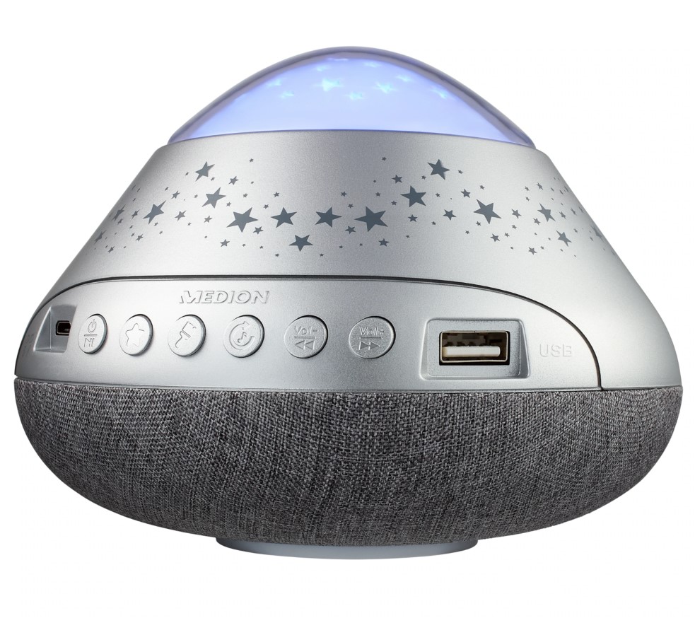 

Lampka Projektor Gwiazd Kołysanki Muzyka Z Usb Aku