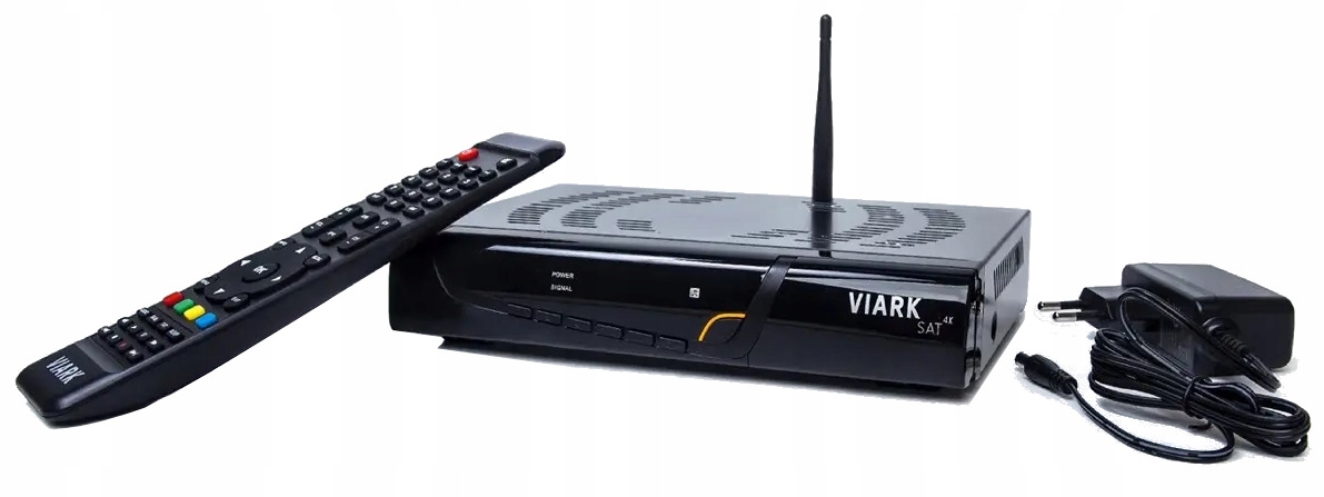 Tuner Viark Sat 4K Uhd H.265 DVB-S2X Sat & Iptv & Multimedia WiFi