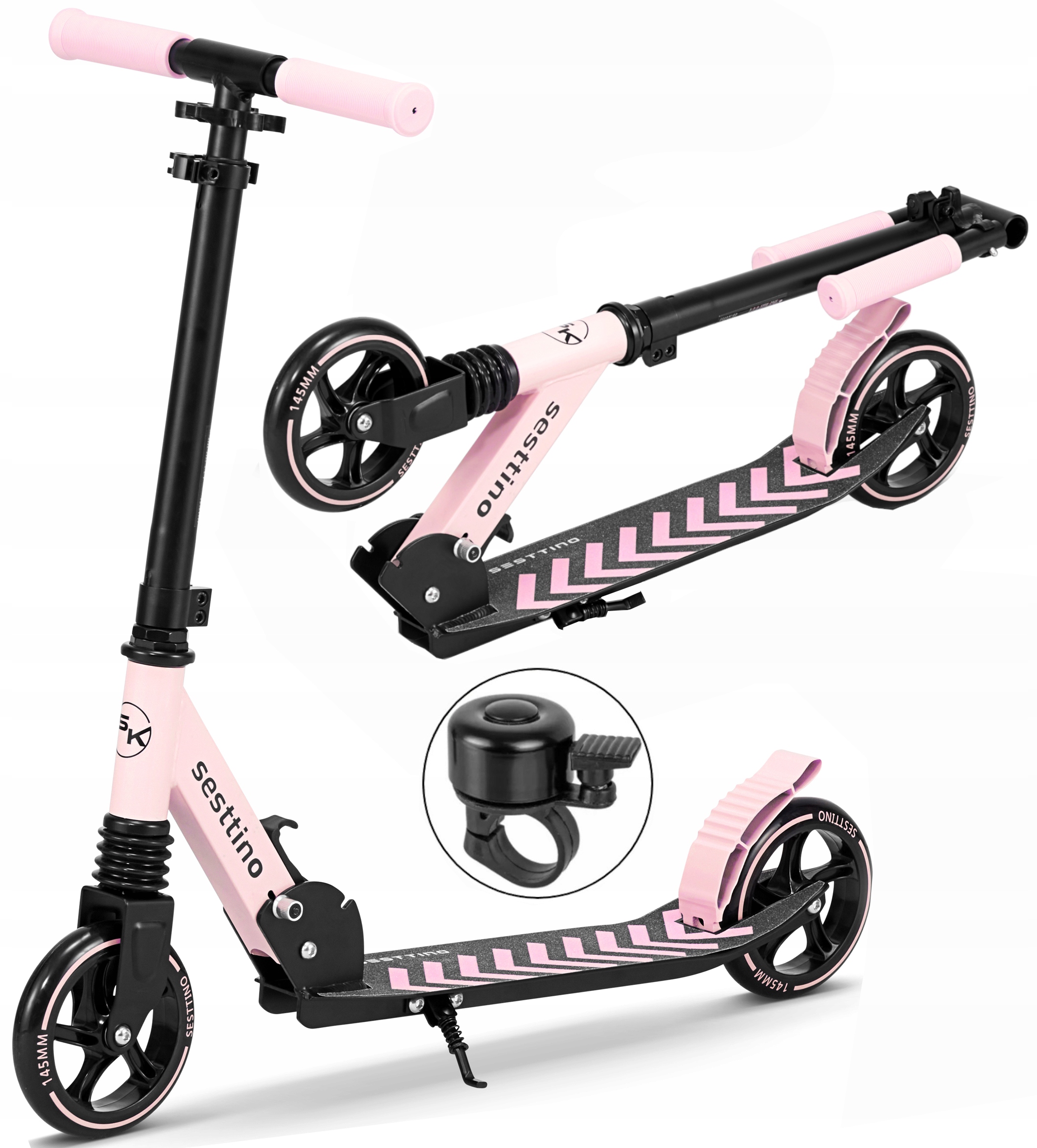 Duża Składana Hulajnoga Miejska Sesttino Space