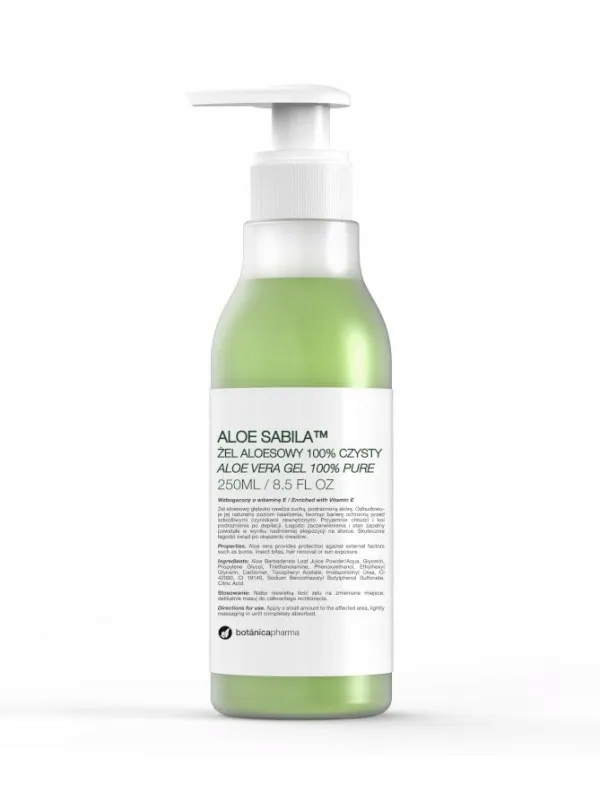 

Aloe Sabila żel aloesowy 100% czysty 250ml