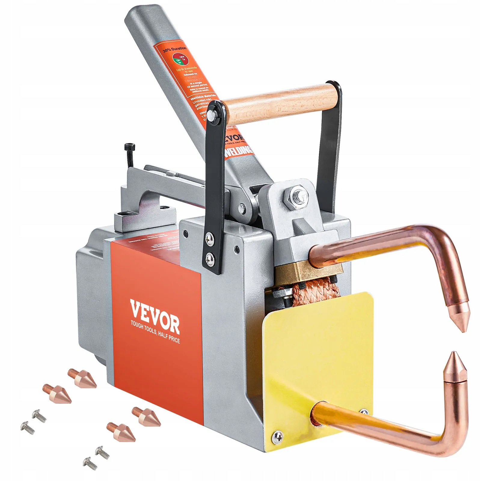 Ruční bodová svářečka 1.5KVA 1/8 palce pro nerezovou ocel a hliník