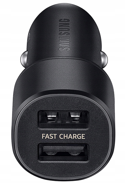 ORYGINALNA ŁADOWARKA SAMOCHODOWA SAMSUNG 15w 2XUSB + kabel Stan opakowania oryginalne