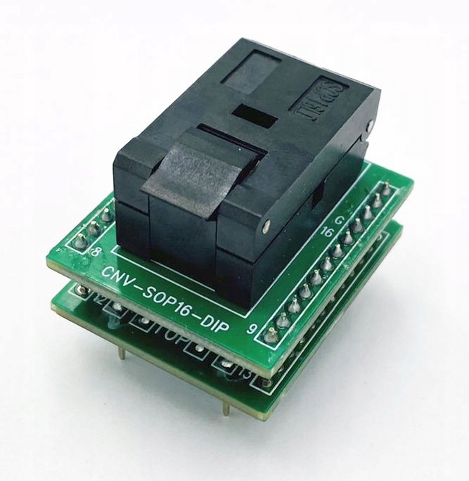 Adapter SOIC16 / SO16 (150mil)-PDIP16(24) ZIFc EAN (GTIN) 9999999945175