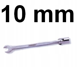 

Klucz płasko-nasadowy przegubowy 10mm Jonnesway