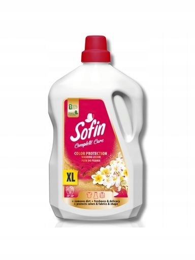 Levně 2x Sofin Complete Care Tekutý prací prostředek na barvu 2,5 l
