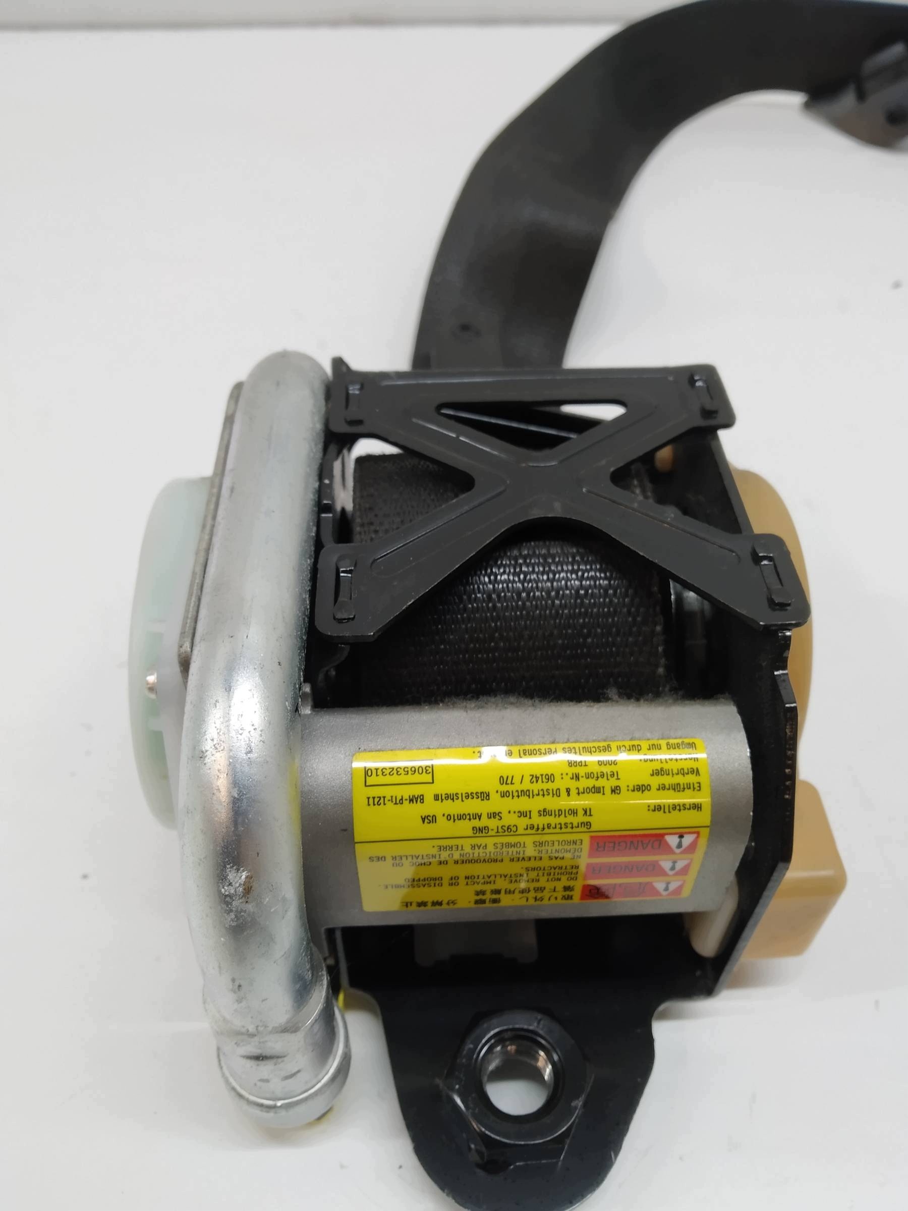 tension belt safety left front driver´s 5010C991EI Opel Insignia A
