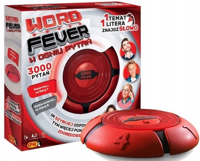 EPEE Gra W Ogniu Pytań 3000 Pytań Pytań Super Prezent dla całej Rodziny