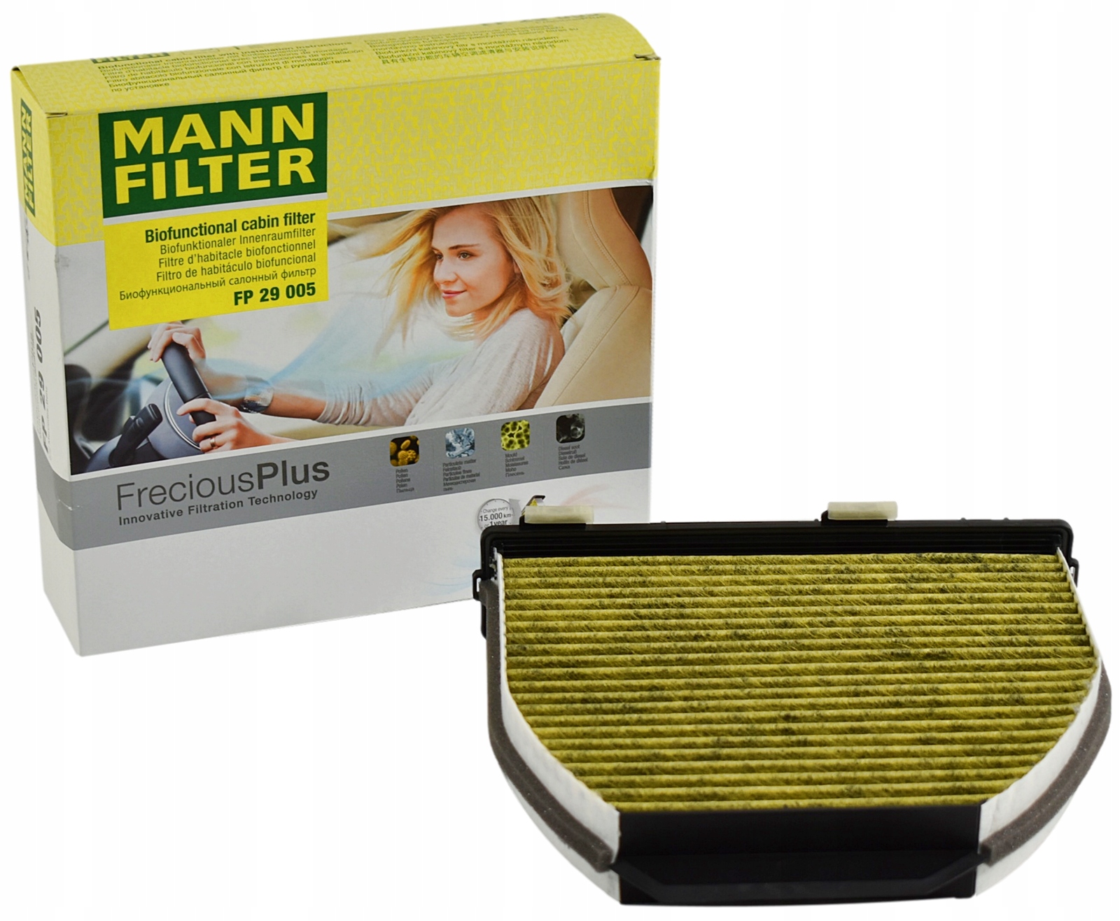 29 005 - МАНН САЛОННЫЙ ФИЛЬТР FP29005 АНТИСМОГ ПОЛИФЕНОЛ