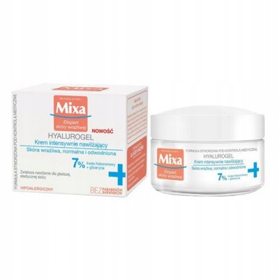 

Mixa Hyalurogel Krem intensywnie nawilżający, 50ml