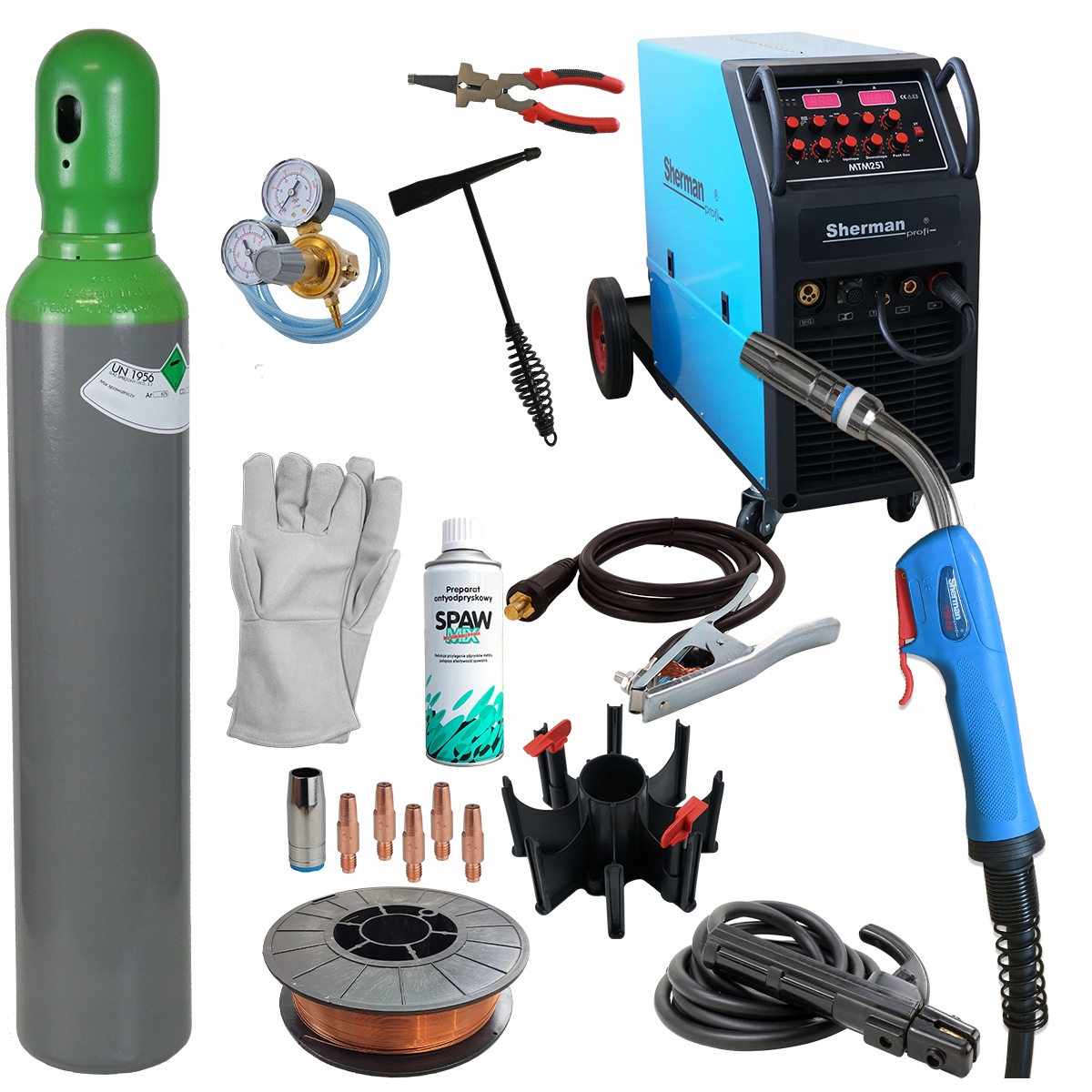 Spawarka inwertorowa MIGOMAT MIG TIG SHERMAN 251