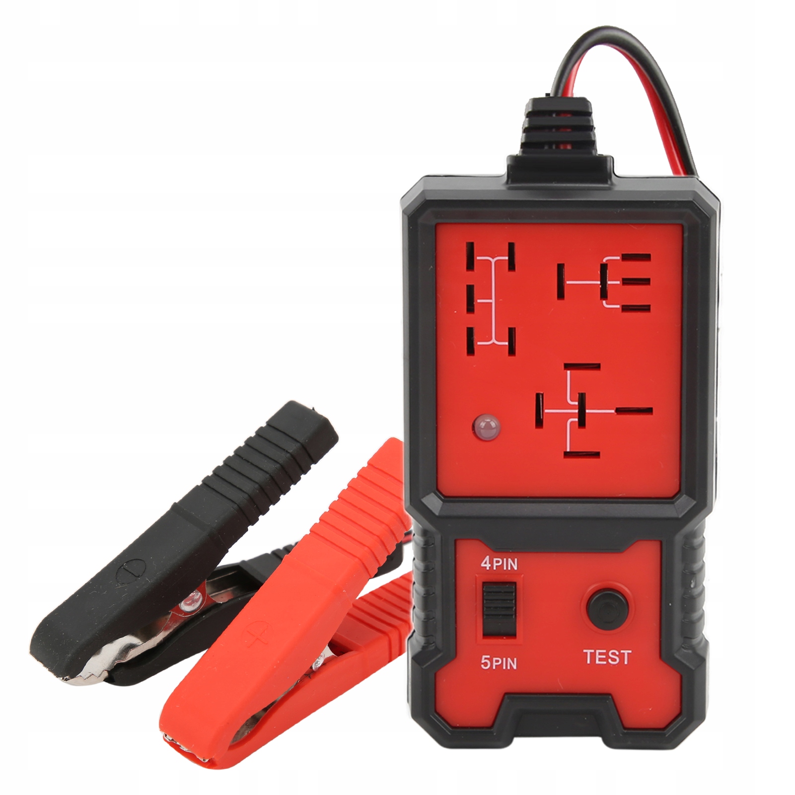 Tester Przekaźników Samochodowych 12V 4/5 Pin Narzędzie Diagnostyczne