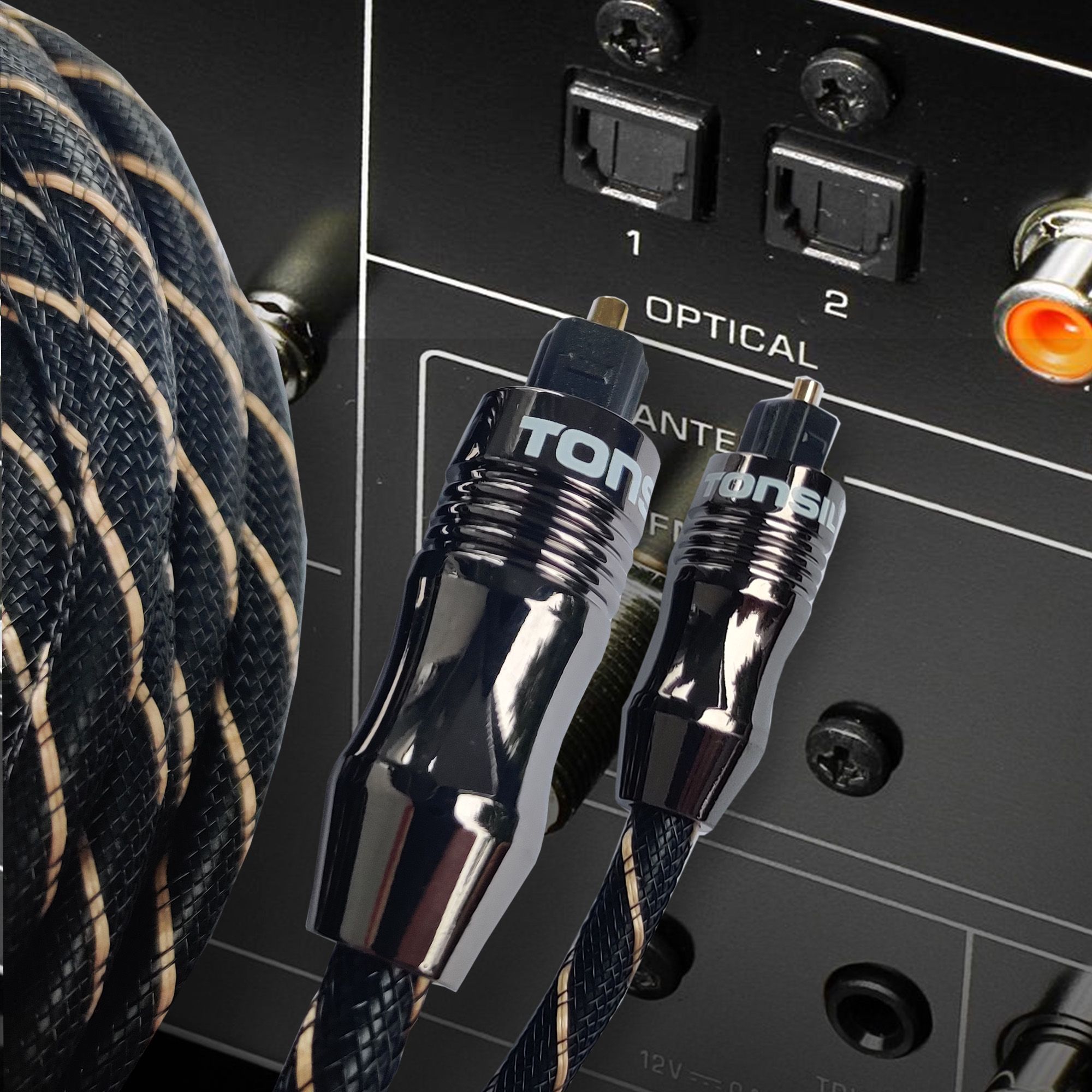 Tonsil Przewód optyczny kabel Toslink 2m EAN (GTIN) 5904209574476