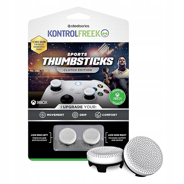 Nakładki na gałki analogowe KontrolFreek Clutch Thumbsticks Xbox White