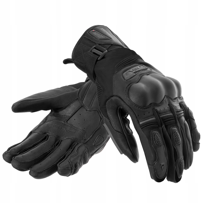 Motocyklové Rukavice Rebelhorn Range Black Xs