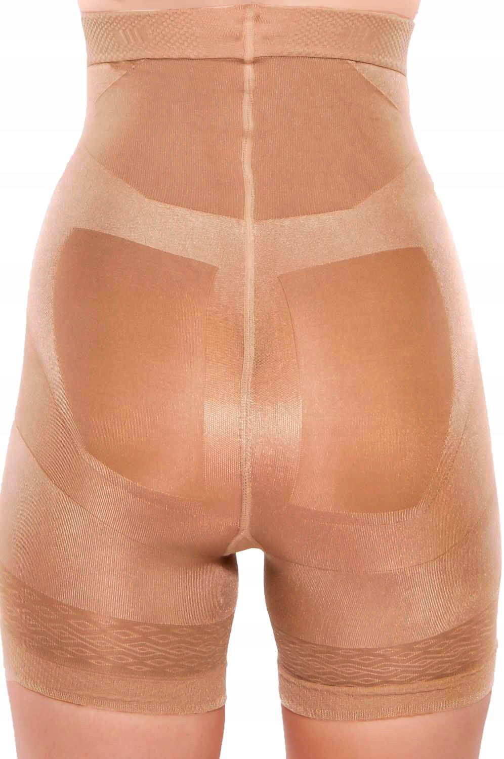 Szorty Wyszczuplajace Push Up Efekt Beż L/4 Marka gajatex