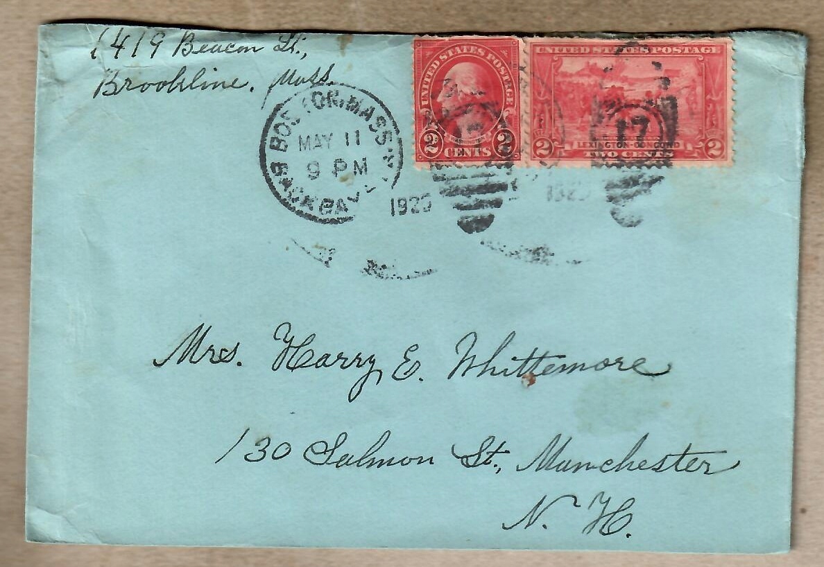 USA, 1925 r. koperta