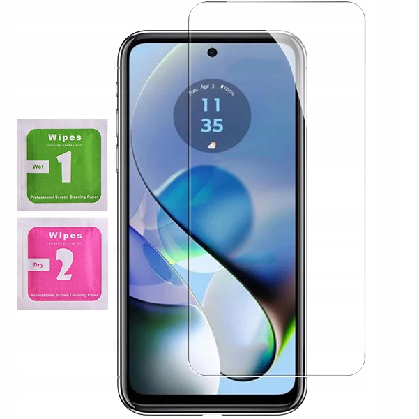 ETUI do MOTOROLA MOTO G54 5G / G54 5G Power Edition MAGNET PORTFEL + SZKŁO Typ etui z klapką