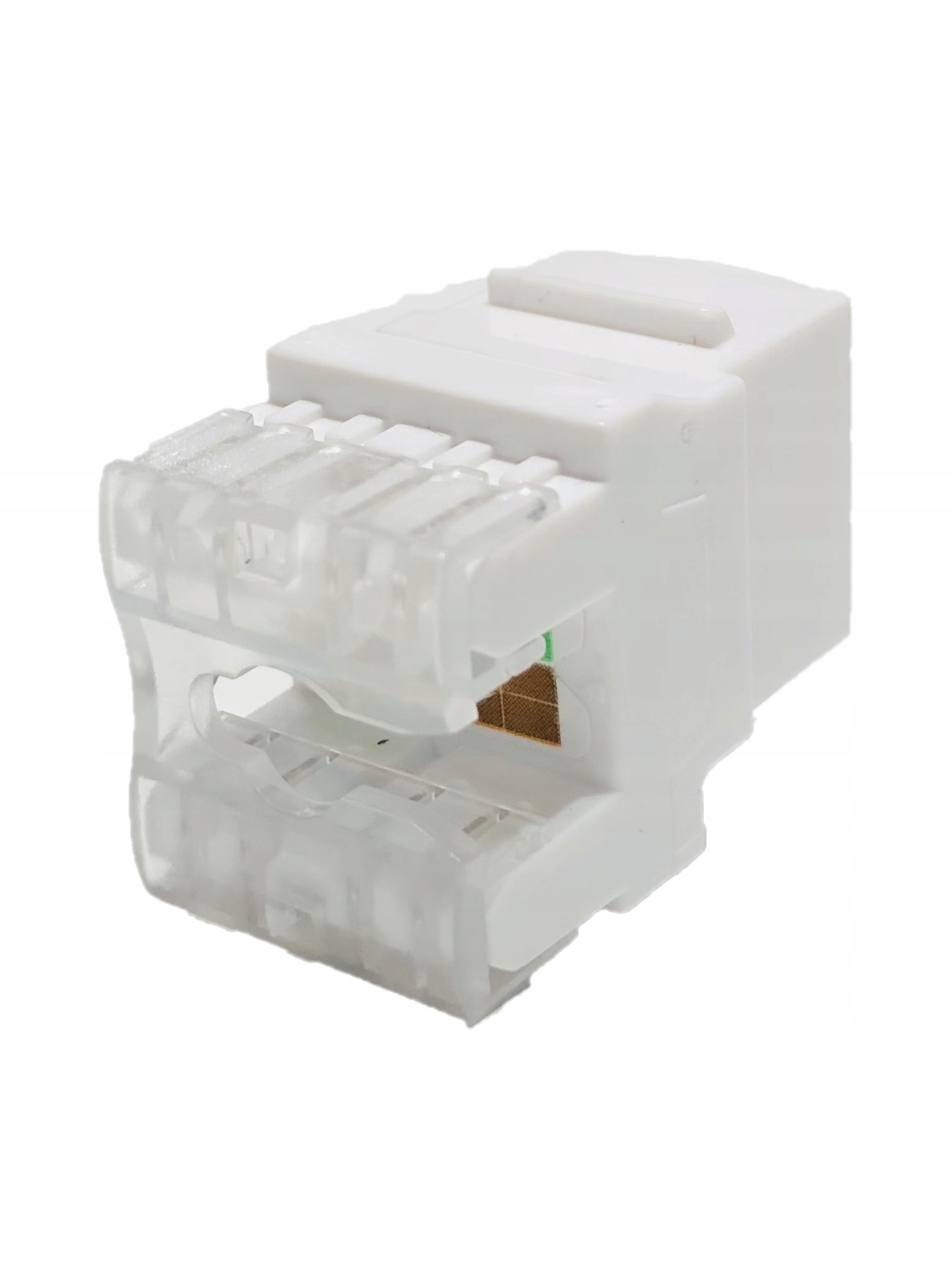 Moduł adapter keystone gniazdo RJ45 kat.5e UTP beznarzędziowy Kod producenta 4040849957383
