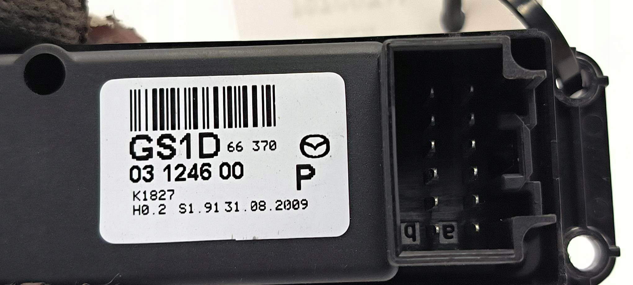 button GS1D66370 MAZDA 6 II