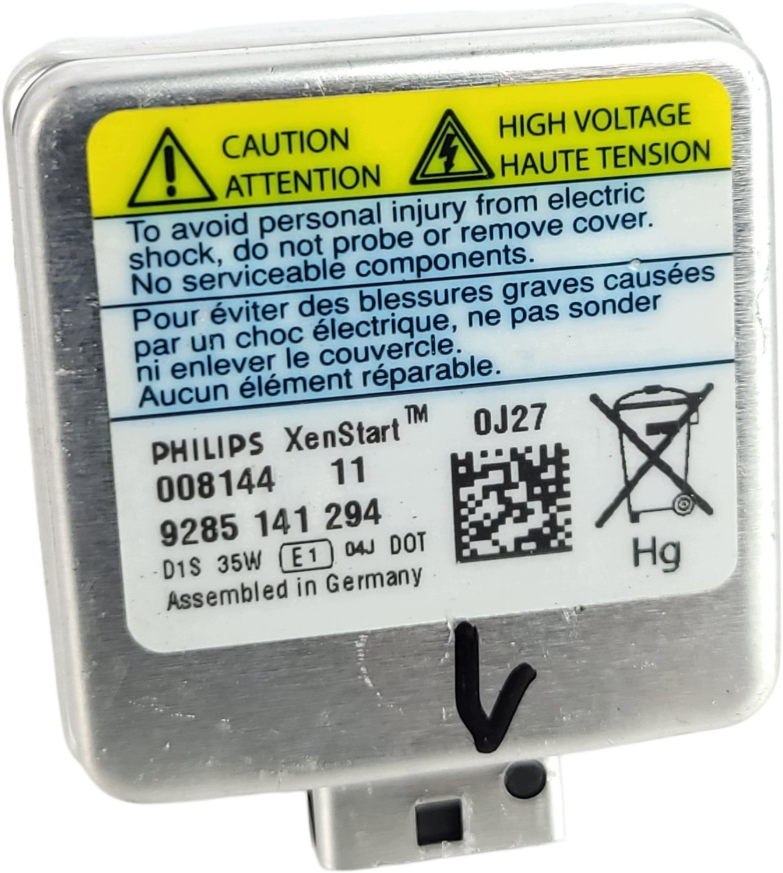 žárovka STARTER XENON D1S 35W PHILIPS XENSTART 0J27