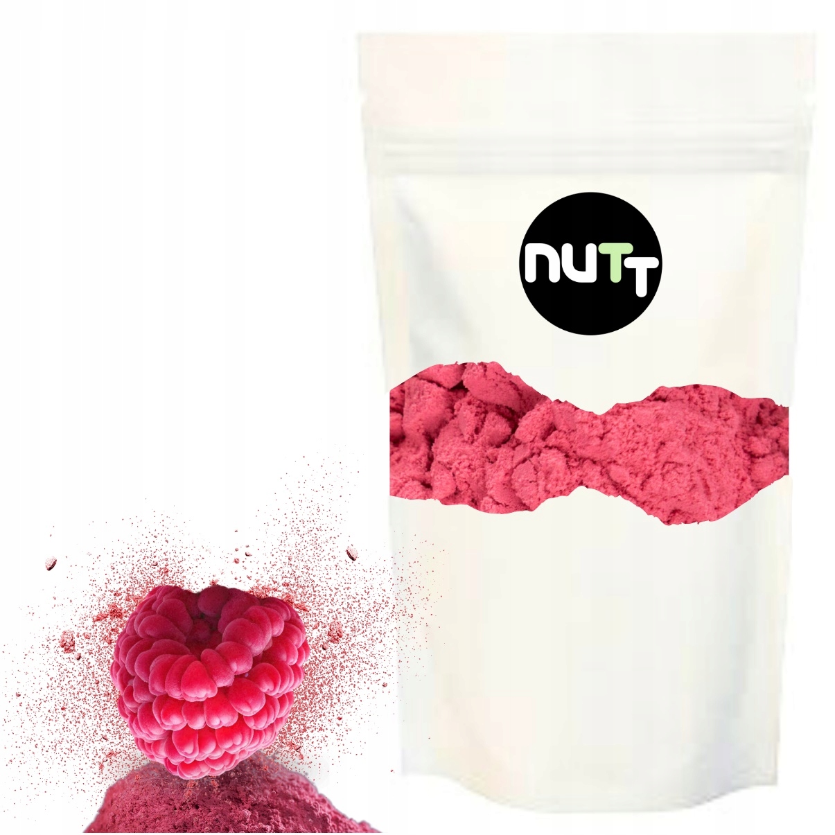 Malina liofilizowana Proszek 500g Bardzo drobny Klasa A nutt