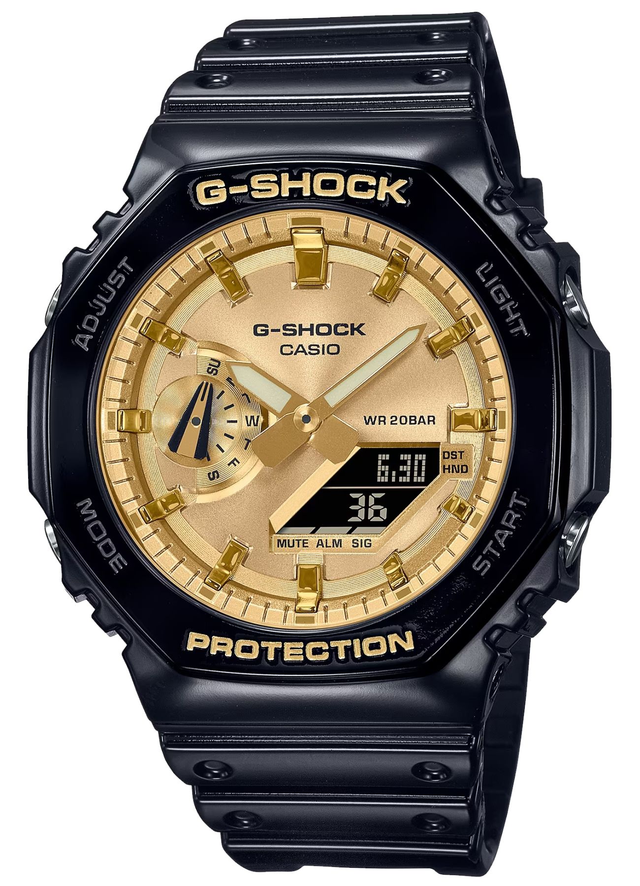 Nové sportovní hodinky Casio G-Shock GA-2100GB Gwar.3+3L Zibi Gravírování