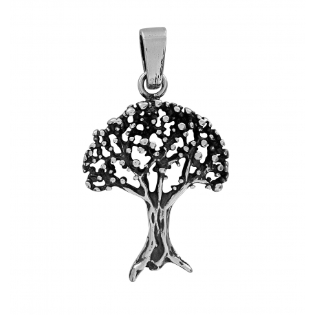 

Srebrny Wisiorek Drzewo Oksydowane Srebro 925