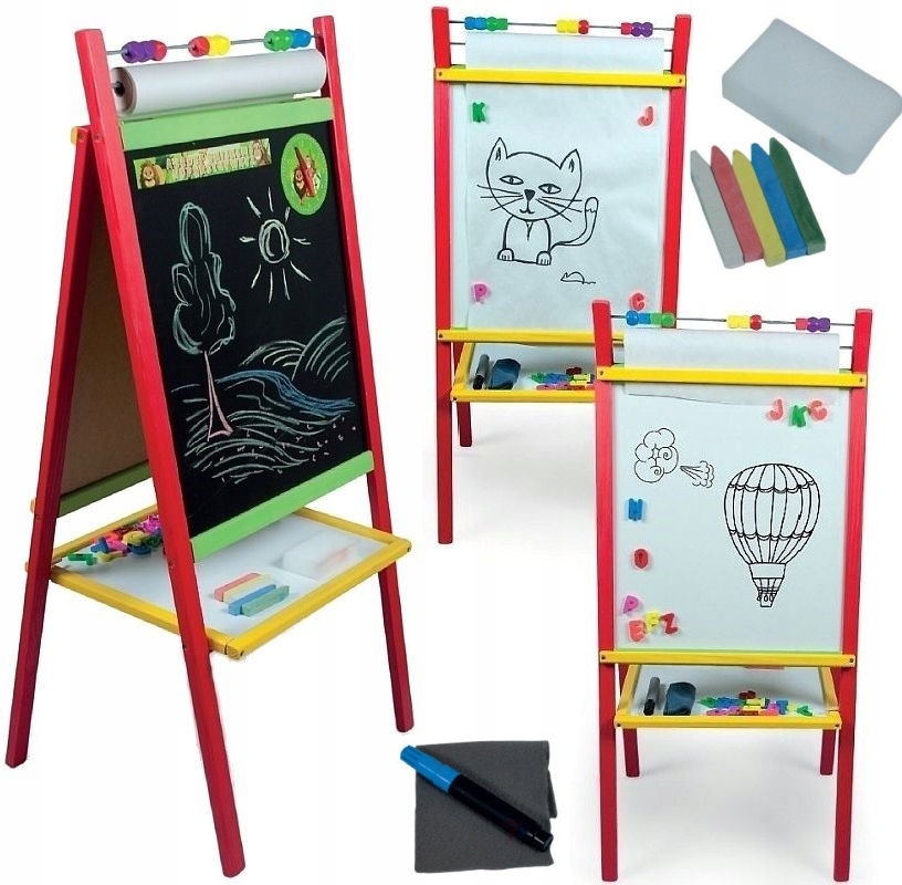

Tablica 5w1 Magnetyczna Kredowa Papier Liczydło