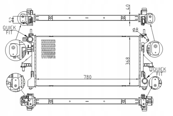 CHLODNICA DUCATO 2.0 D 06- Producent części Hart