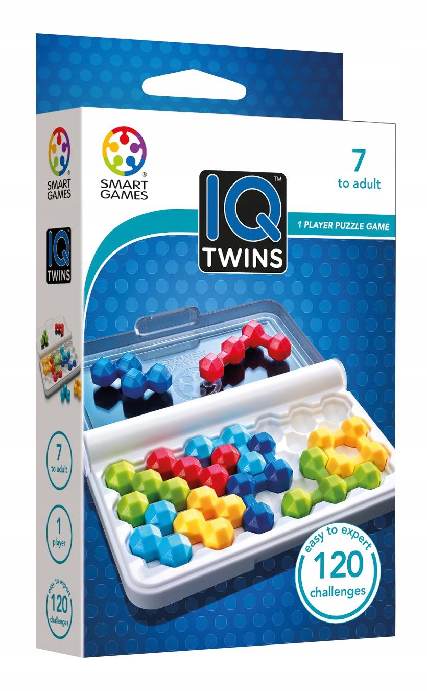 

Smart Games Iq Twins Gra Logiczna Łamigłówka
