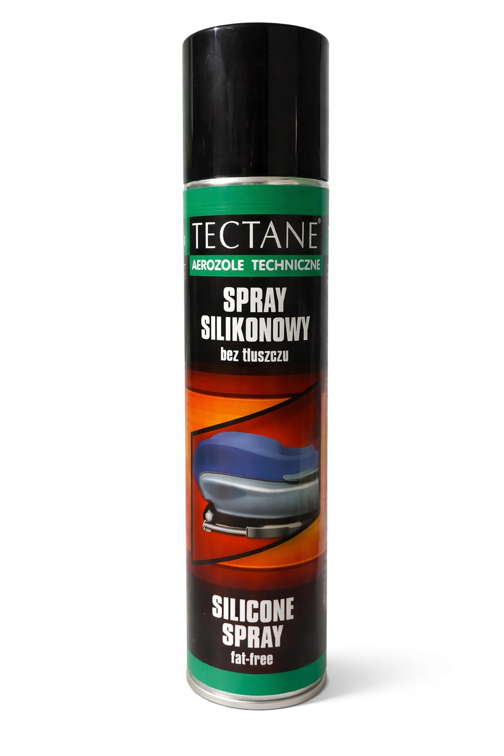 Spray smar silikonowy do uszczelek do okien dachowych strychowych do metal