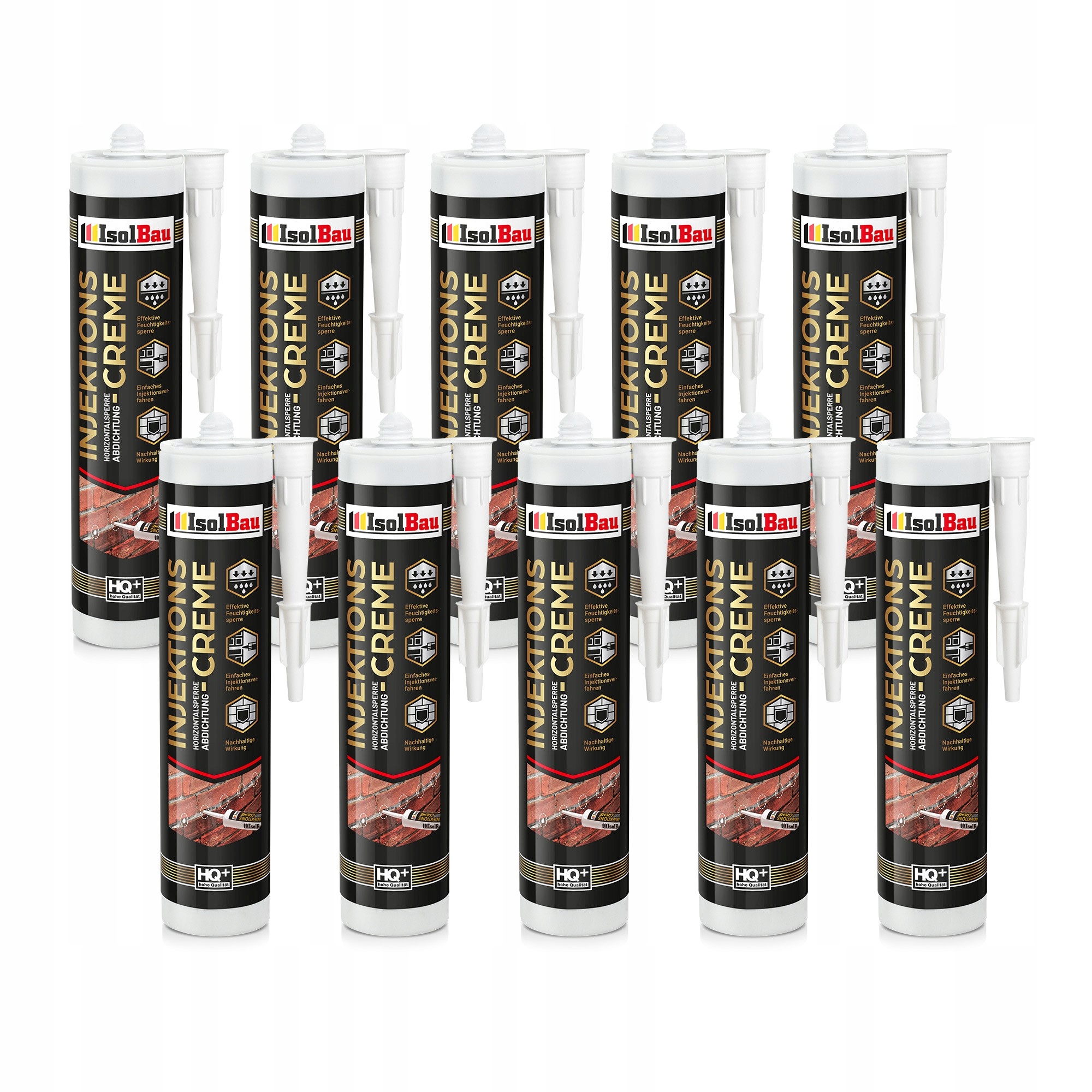 Přípravek na injekci Injekční krém 10 x 280 ml proti kapilární vlhkosti