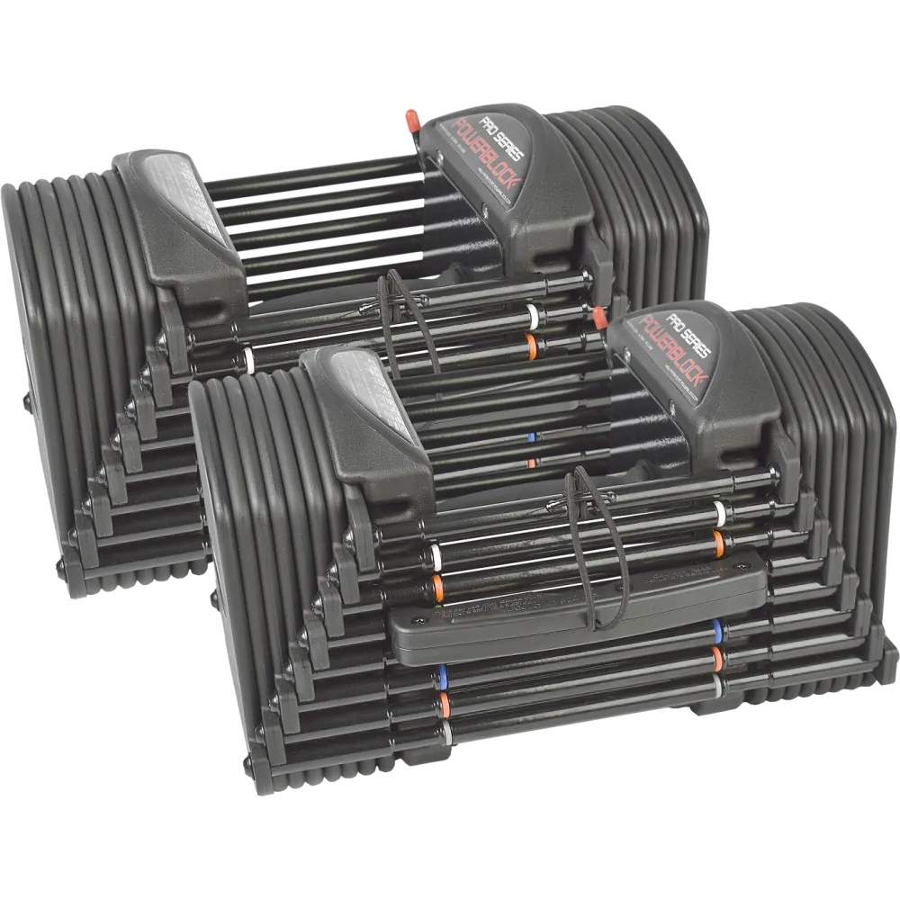 Hantle regulowane uretanowe Powerblock 1,1-22,7kg