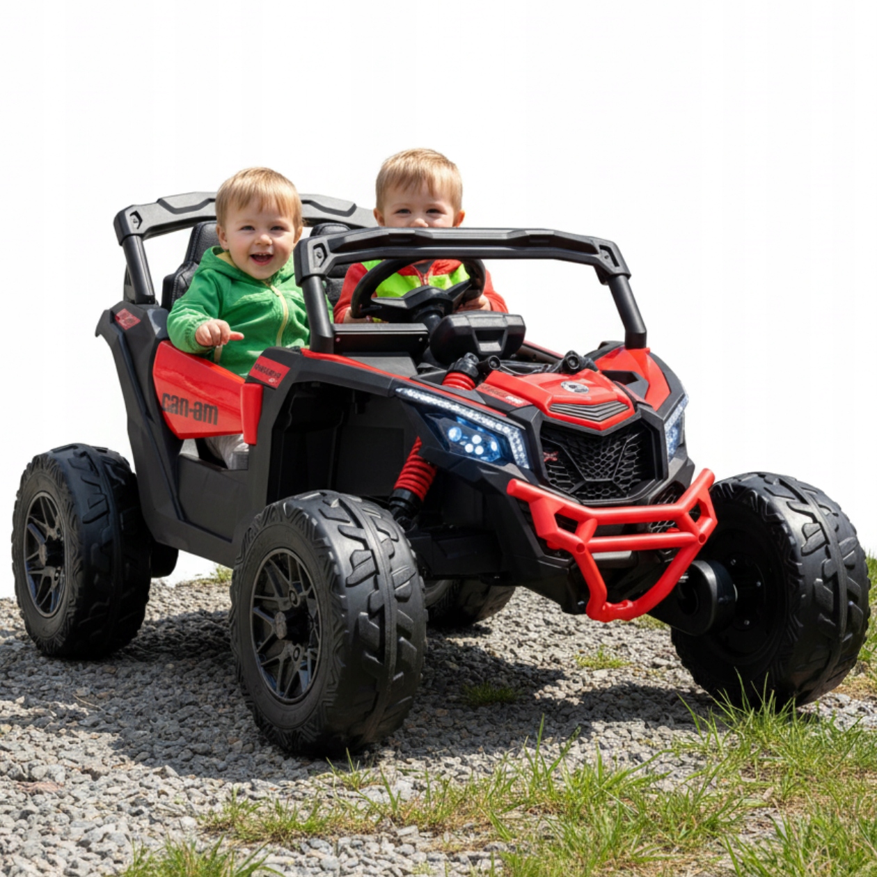 Auto Na Akumulator Buggy Maverick Dla Dzieci 4x4 Led z dźwiękami 4 Silniki