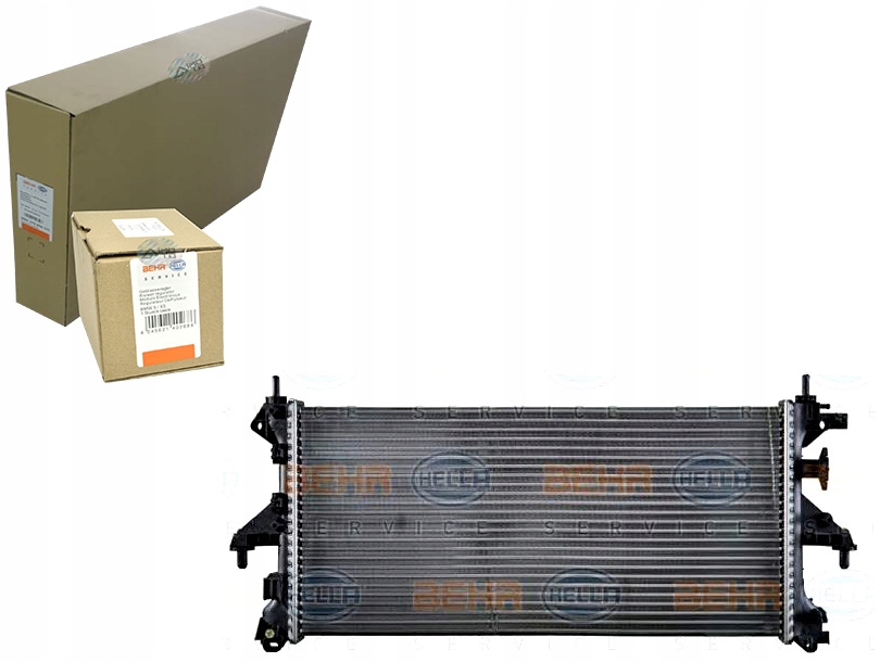 БЕР HELLA РАДІАТОР ДВИГУНА 1349207080