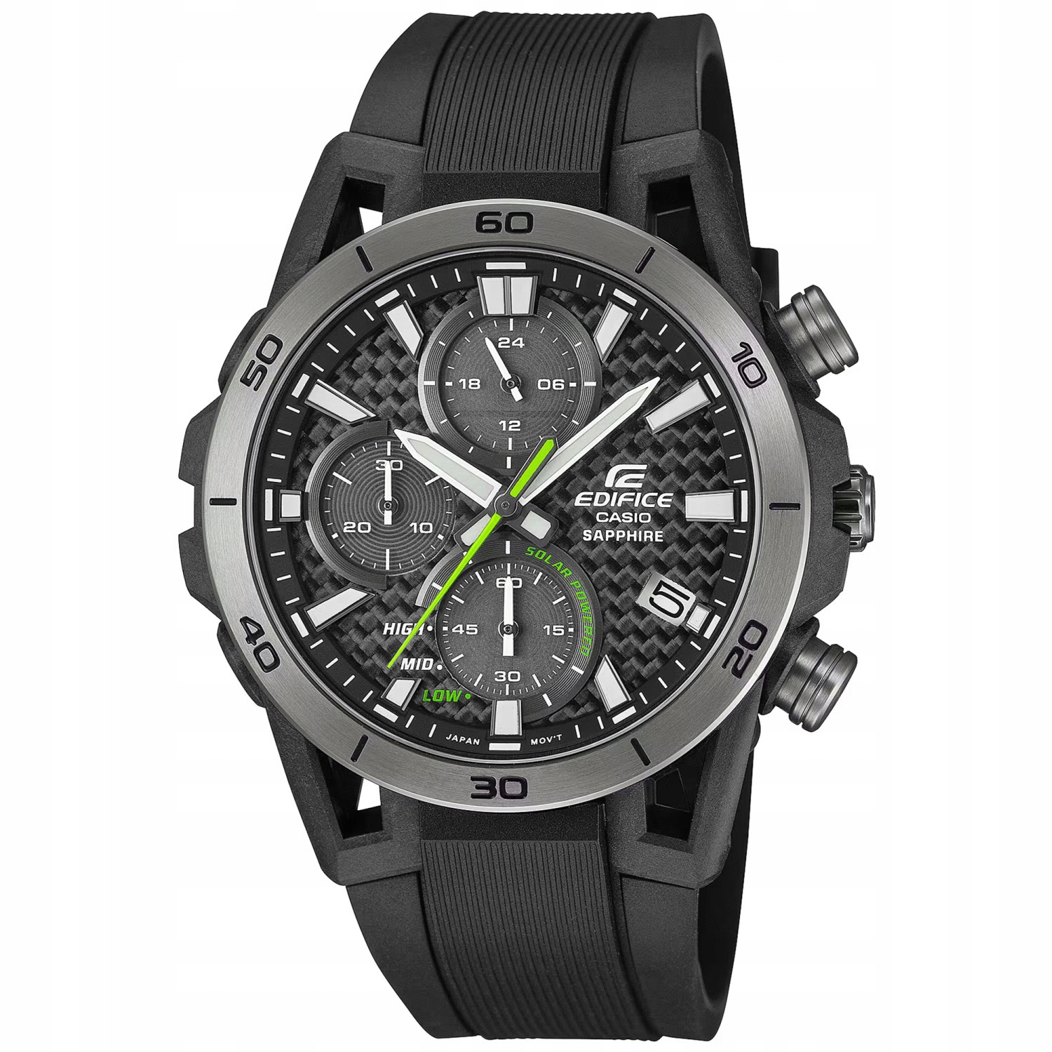 Casio Edifice EFS-S640PB-1AVUEF Solar 100 m Černý