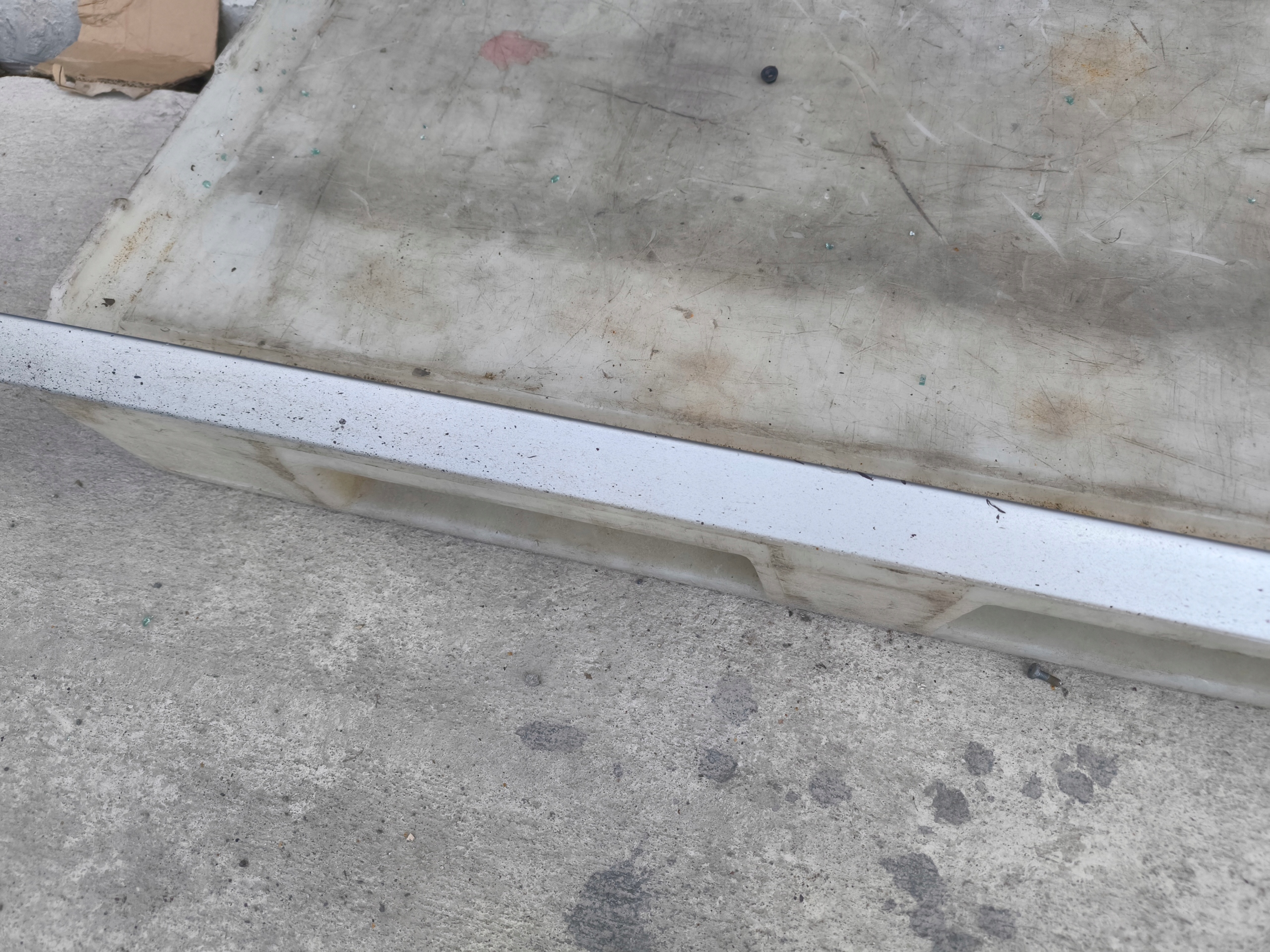 moulding threshold left AUDI A4 B8 S LINE 8K0854931A LX7W original !!!