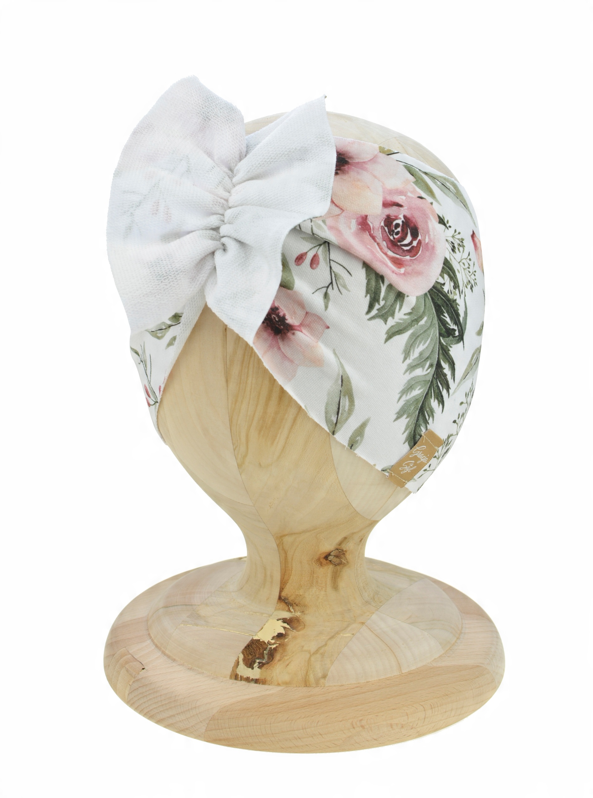 

Śliczna Opaska Turban dla dzieci obwód głowy 36-39