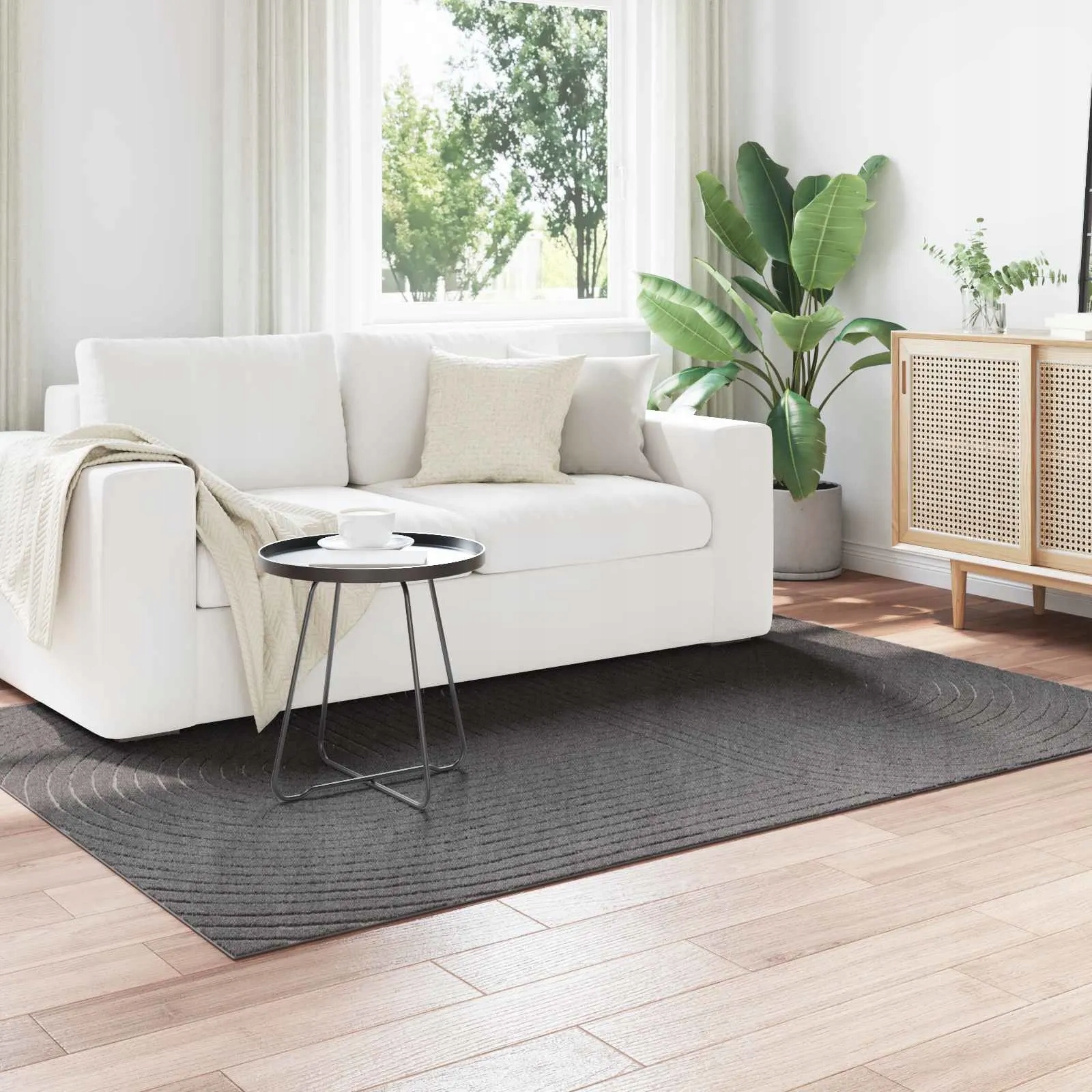 vidaXL Kusové koberce Palmeras Antracit 230 x 160 cm Polyester