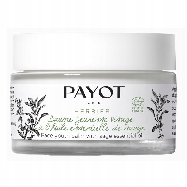 Vyživující balzám proti vráskám Herbier Face Youth 50 ml Payot