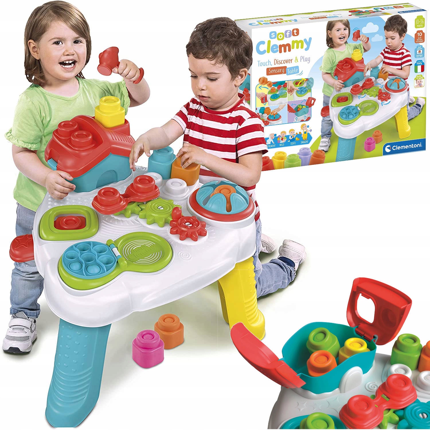 

Stolik Edukacyjny Sensoryczny Dla Dzieci Klocki