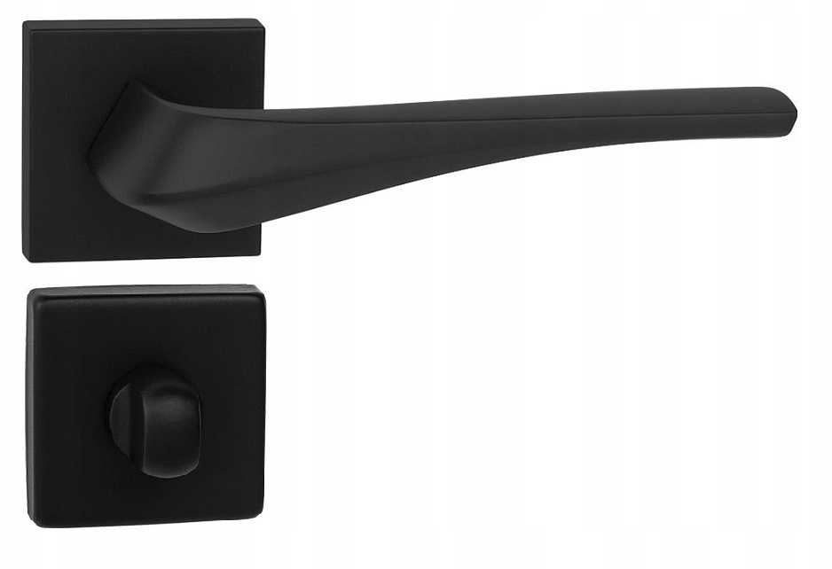 italská klika Class Qr Sl černá Wc rozety