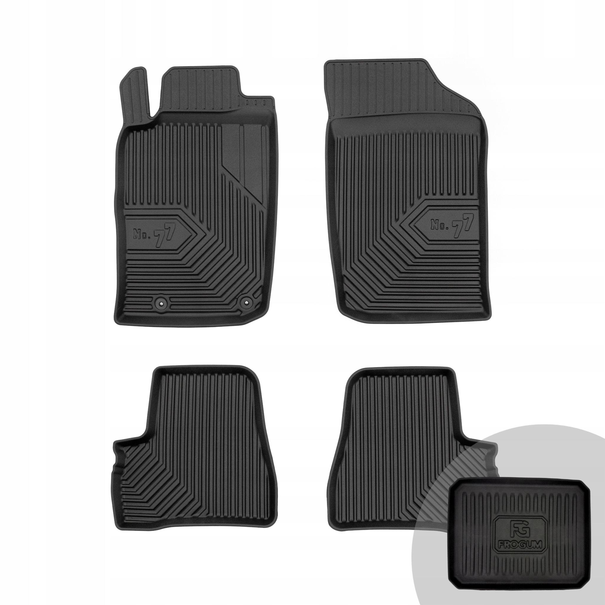 Frogum Koberce do auta pro Peugeot 206 1998-2009
