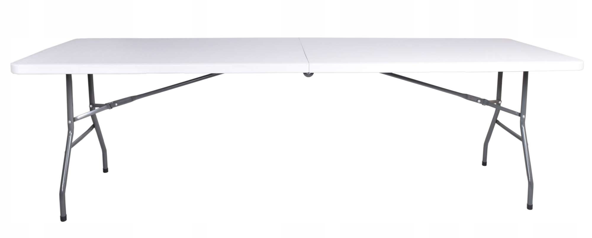 STÓŁ CATERINGOWY BANKIETOWY ROZKŁADANY SKŁADANY W WALIZKĘ OGRODOWY 240 cm Kod producenta 5902340310199