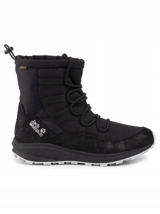 Jack Wolfskin Černé Sněhule Z Materiálu Přírodní Kůže 39 6 G