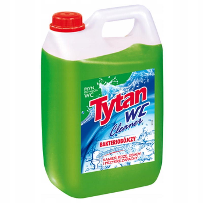 Levně Tekutý čistič Wc Tytan zelený 5 kg