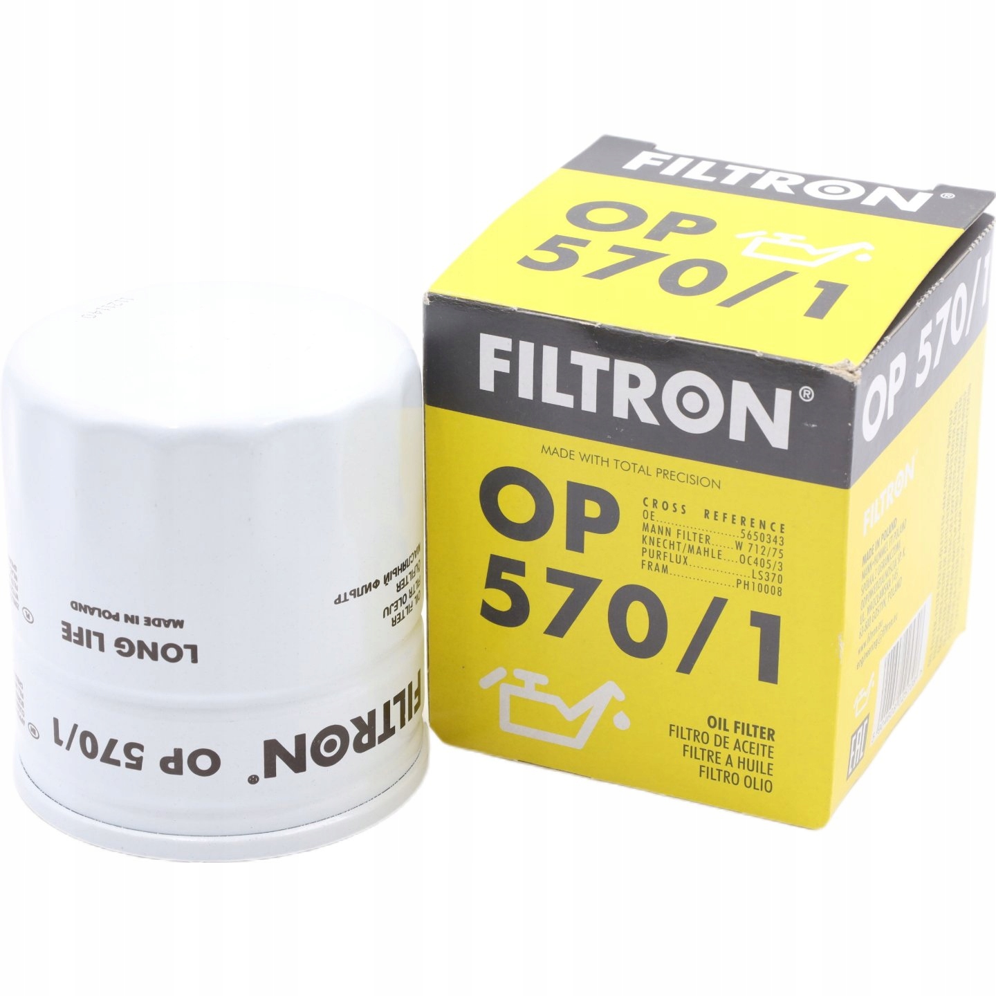 

Filtr Oleju Filtron OP570/1